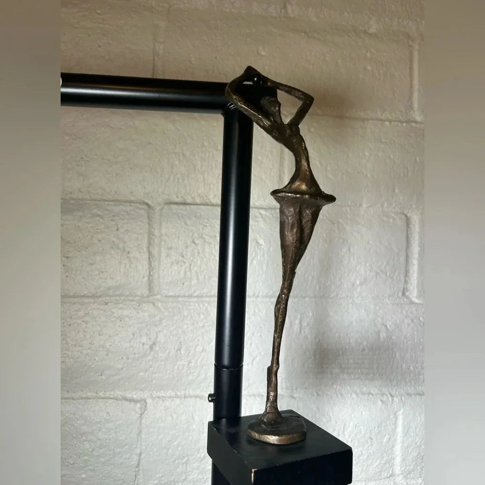 Pottery Barn modernist patinated